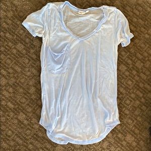 Vintage Washed Baby Blue T-Shirt